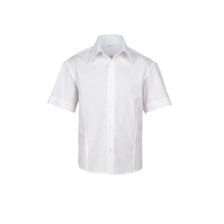 Stretchhemd, RYAN, kurzarm, body fit, Jungen