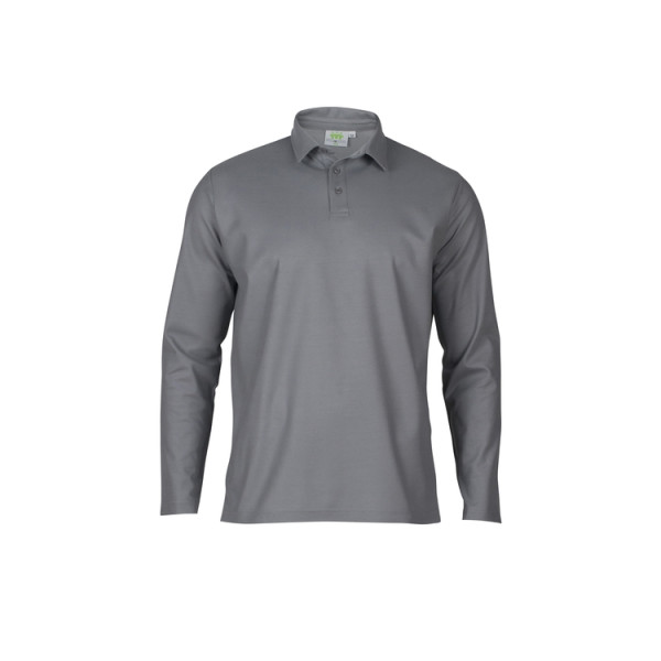 Polohemd, langarm, Unisex